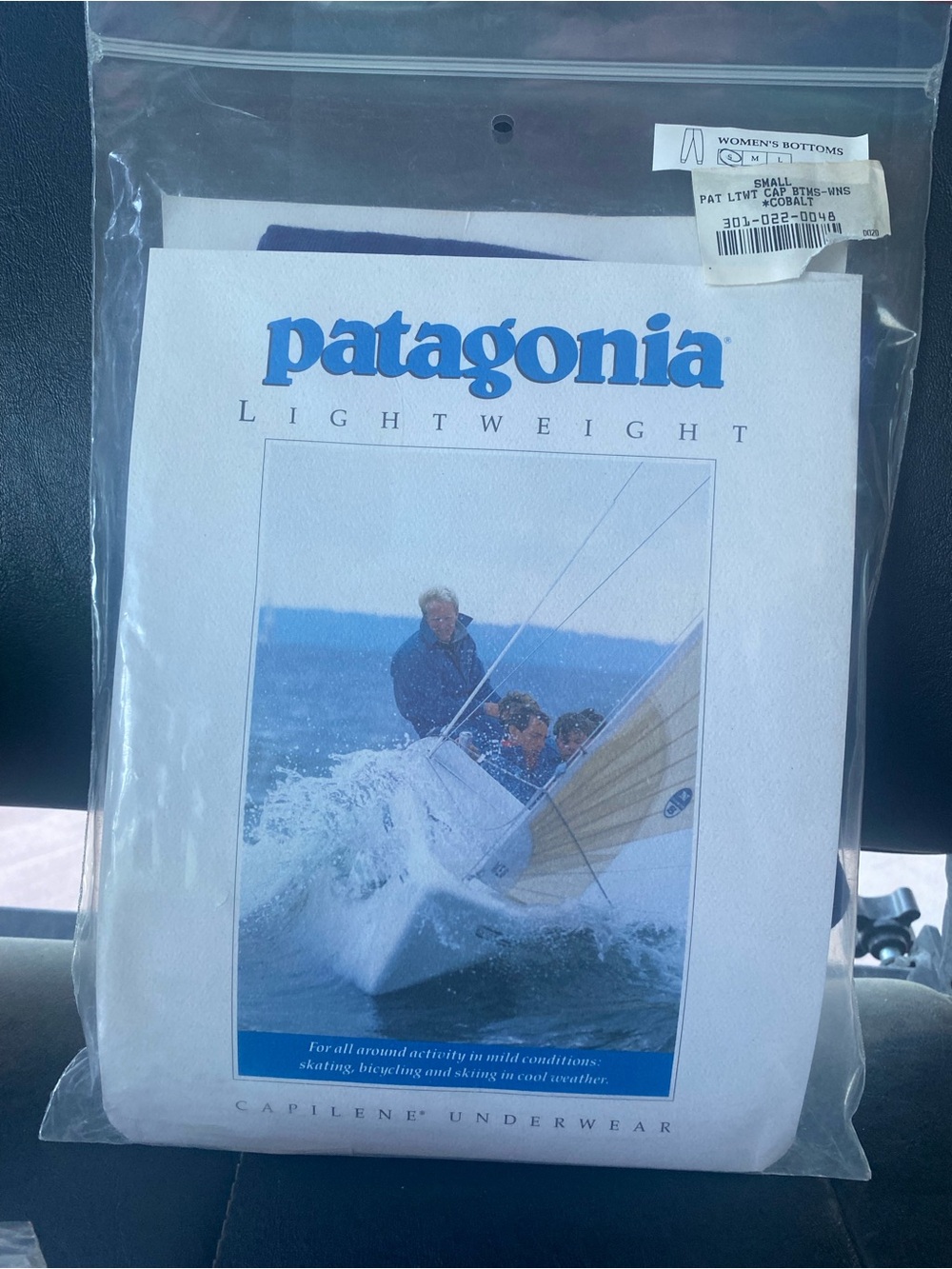 Vintage Dead Stock late 1980s Patagonia Capilene Lightweight Base Layer.